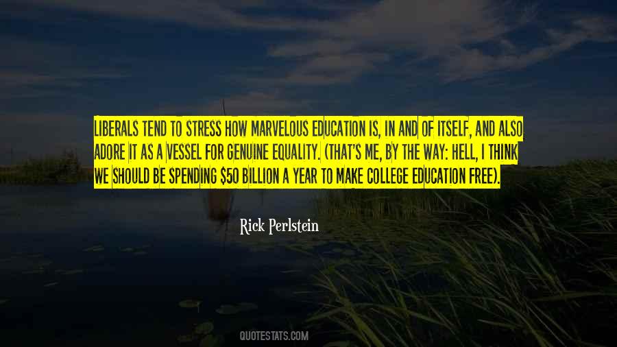 Quotes About Free College Education #313022