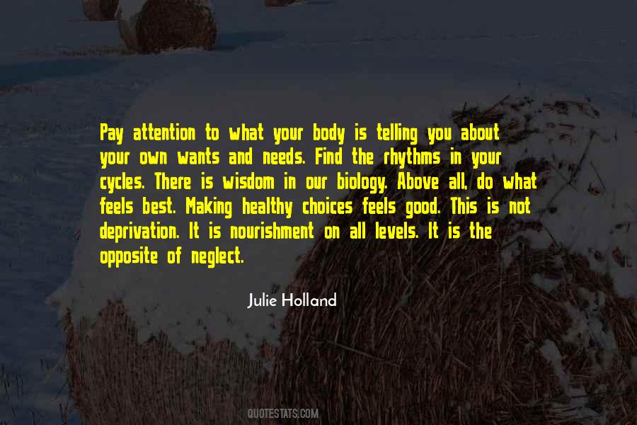 Quotes About Healthy Choices #338283