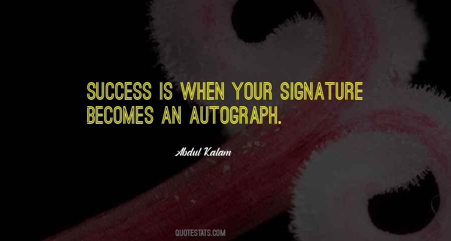 Quotes About Signatures #57831