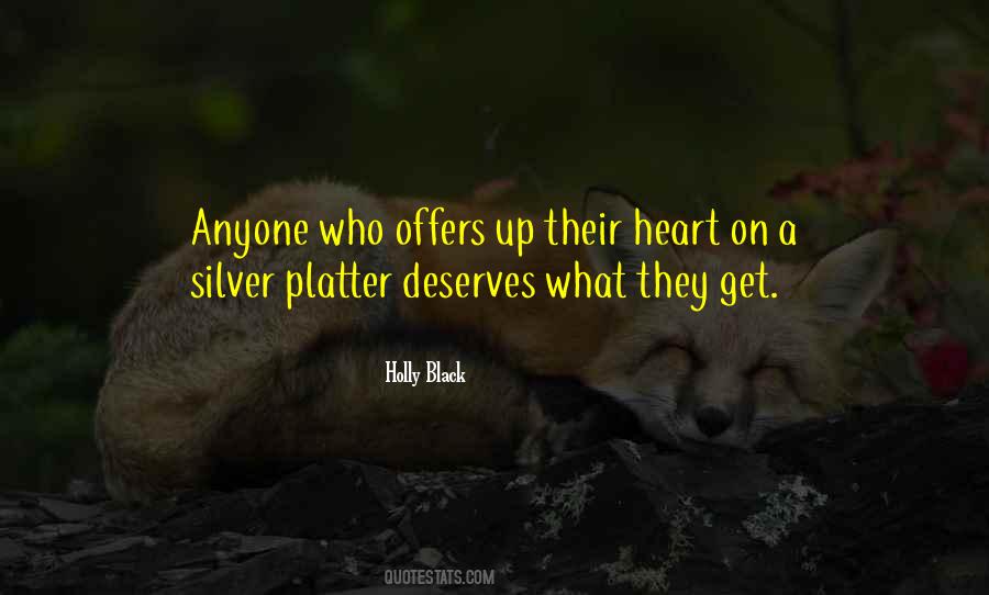 Quotes About Silver Platter #1749178