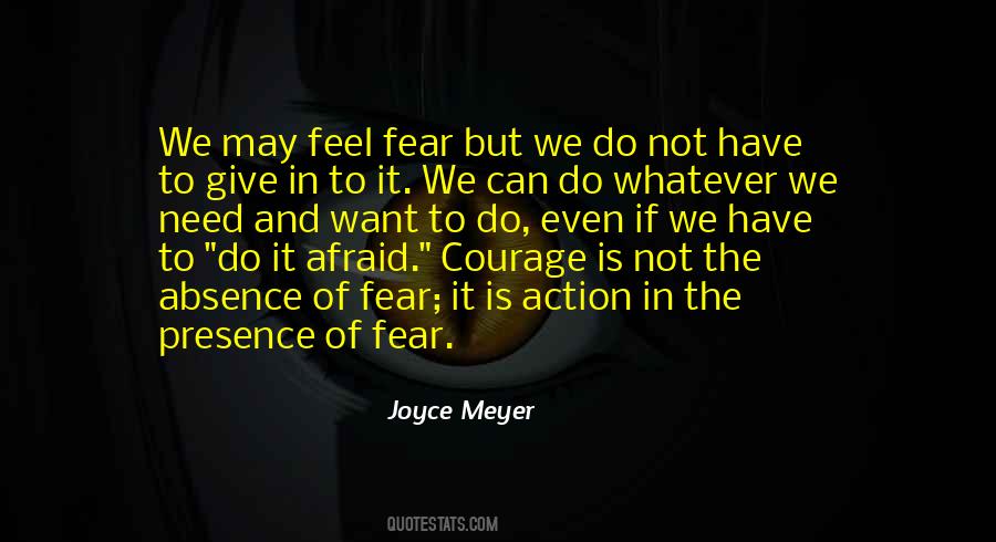 Do It Afraid Quotes #907596