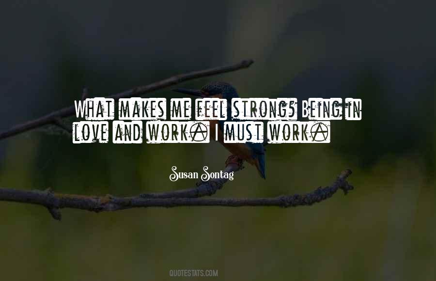 Feel Strong Quotes #137178