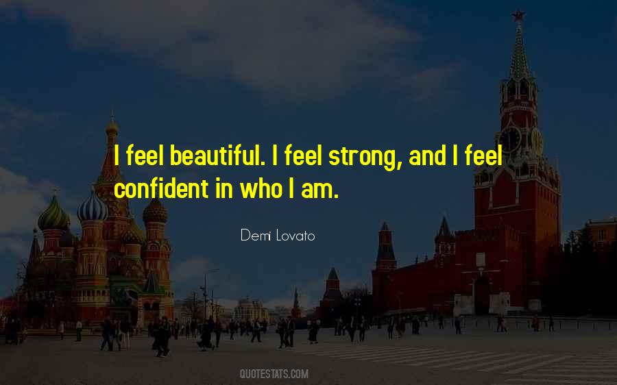 Feel Strong Quotes #1381899