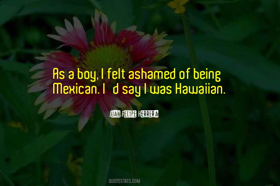 Quotes About Being Ashamed #806214