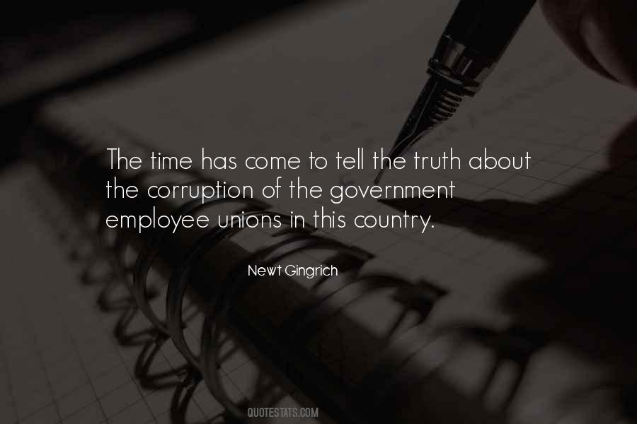Quotes About Truth In Government #1114130