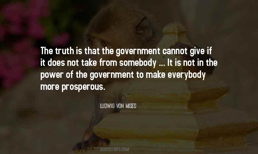 Quotes About Truth In Government #1321634