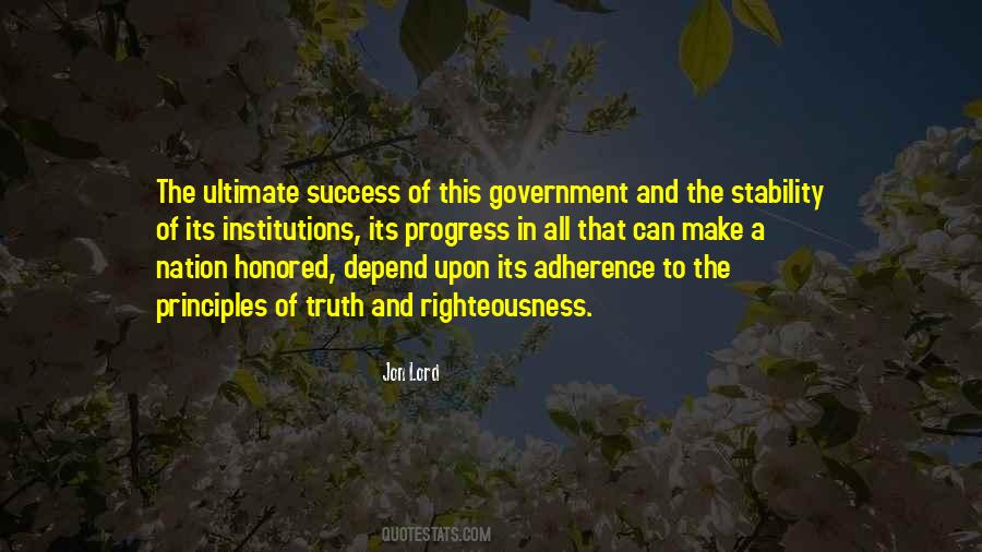 Quotes About Truth In Government #1490415