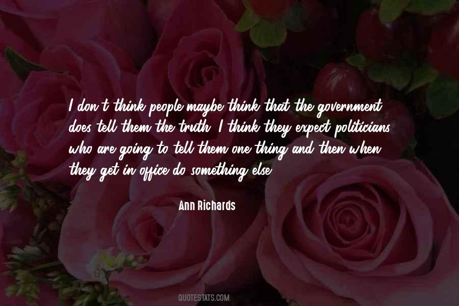 Quotes About Truth In Government #1529060