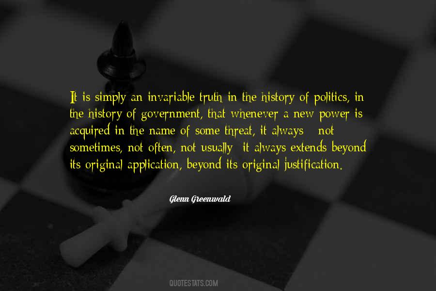 Quotes About Truth In Government #1704537