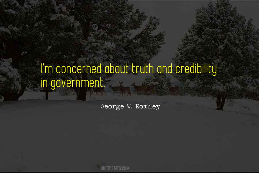 Quotes About Truth In Government #648151