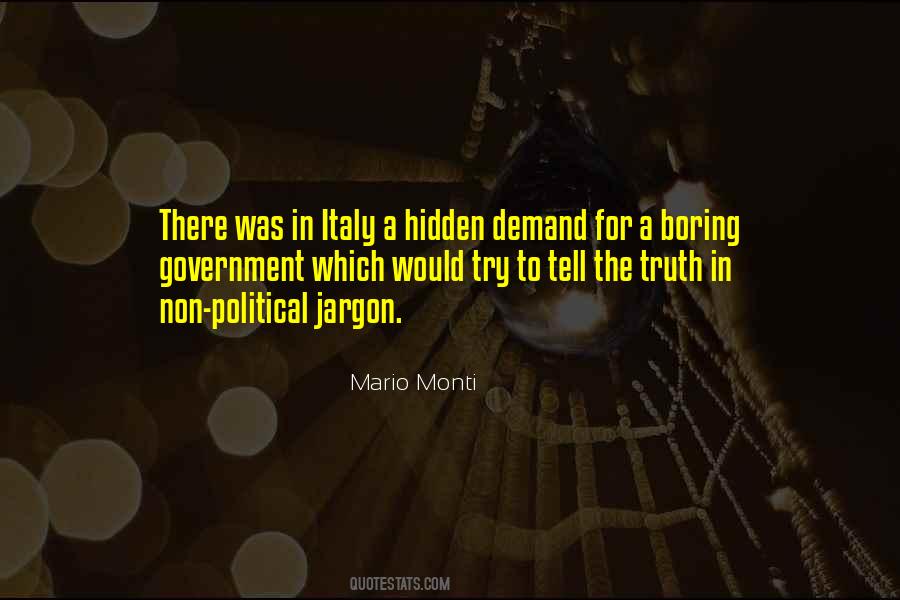 Quotes About Truth In Government #972545