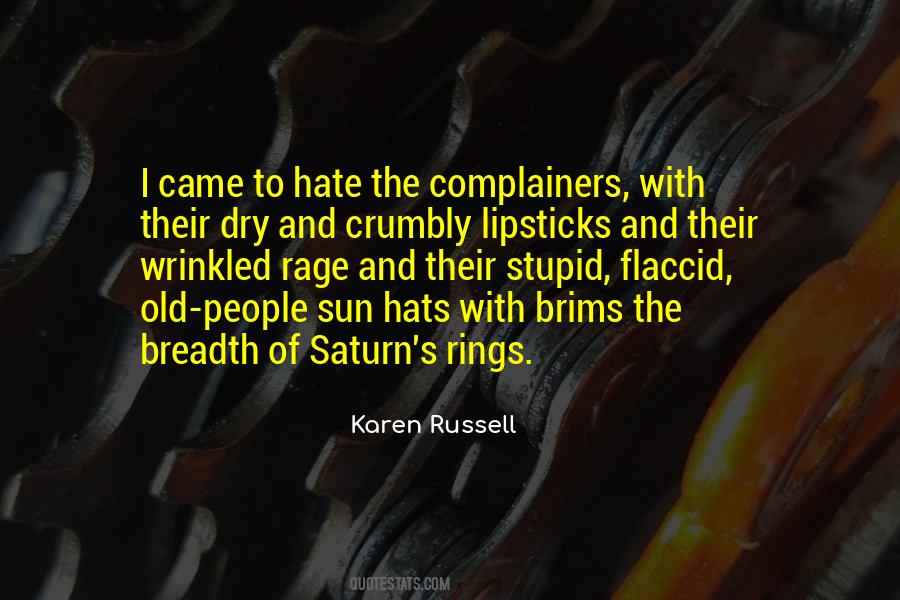 Quotes About Saturn's Rings #776807