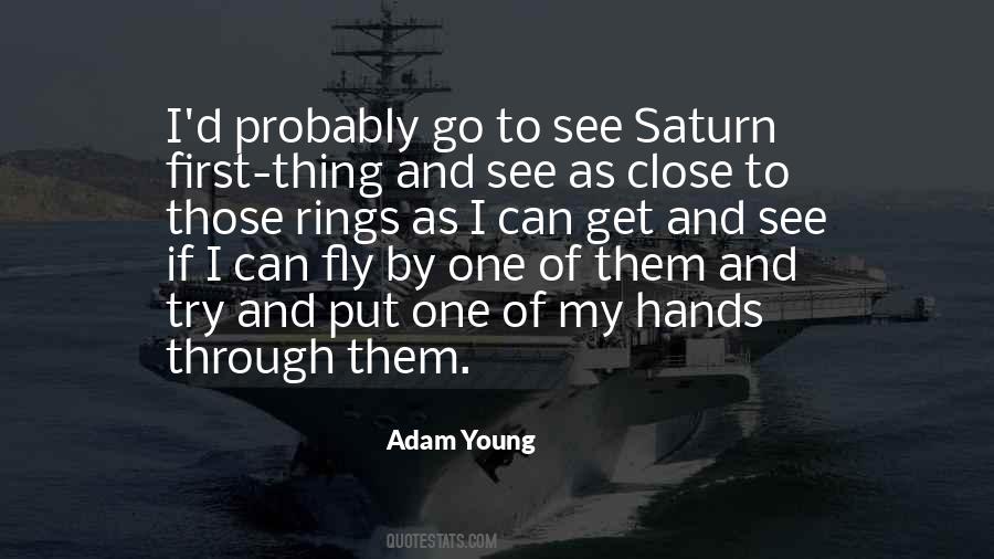 Quotes About Saturn's Rings #972444