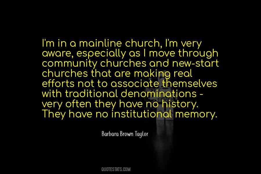 Quotes About Church History #36309