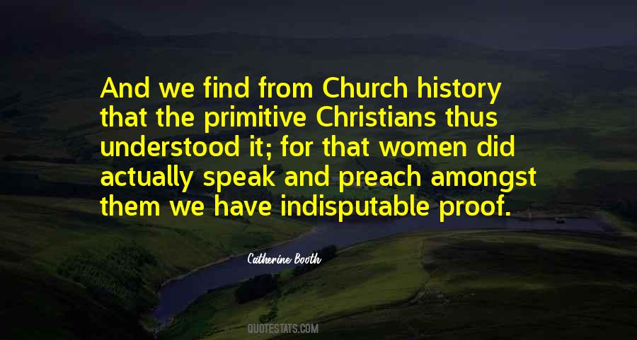 Quotes About Church History #930897