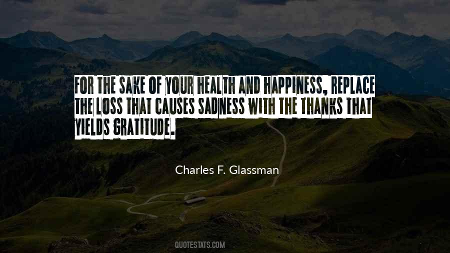 Quotes About Health And Happiness #347856