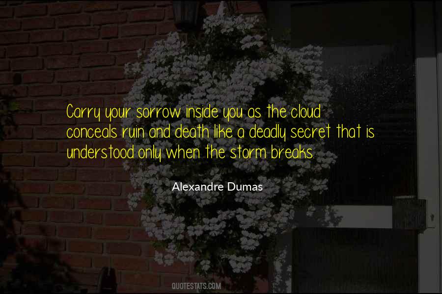 Death S Storm Quotes #1869610