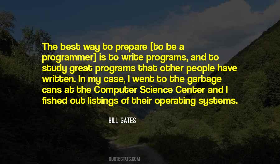 Quotes About Computer Programs #1595562