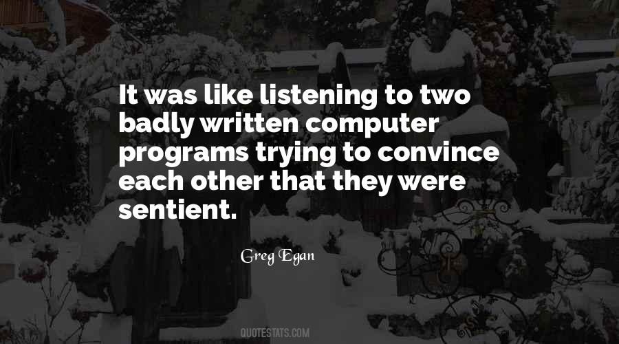 Quotes About Computer Programs #493155