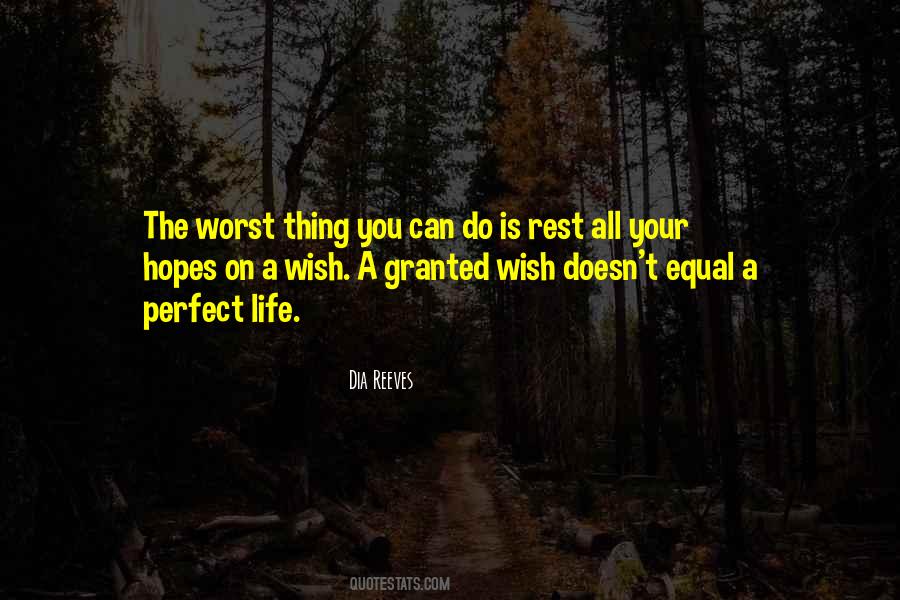 Quotes About A Perfect Life #1246372