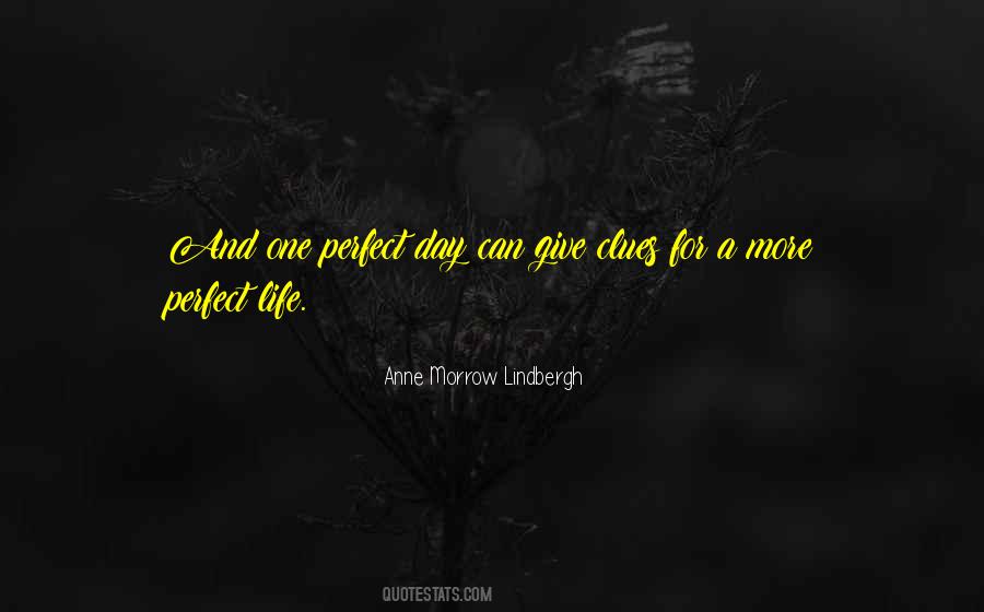 Quotes About A Perfect Life #175900