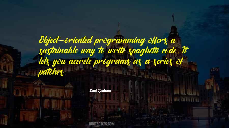 Quotes About Object Oriented Programming #1185603