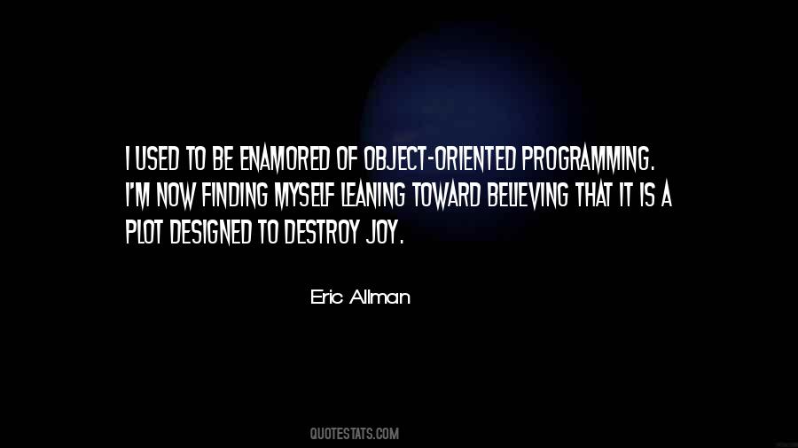 Quotes About Object Oriented Programming #867150