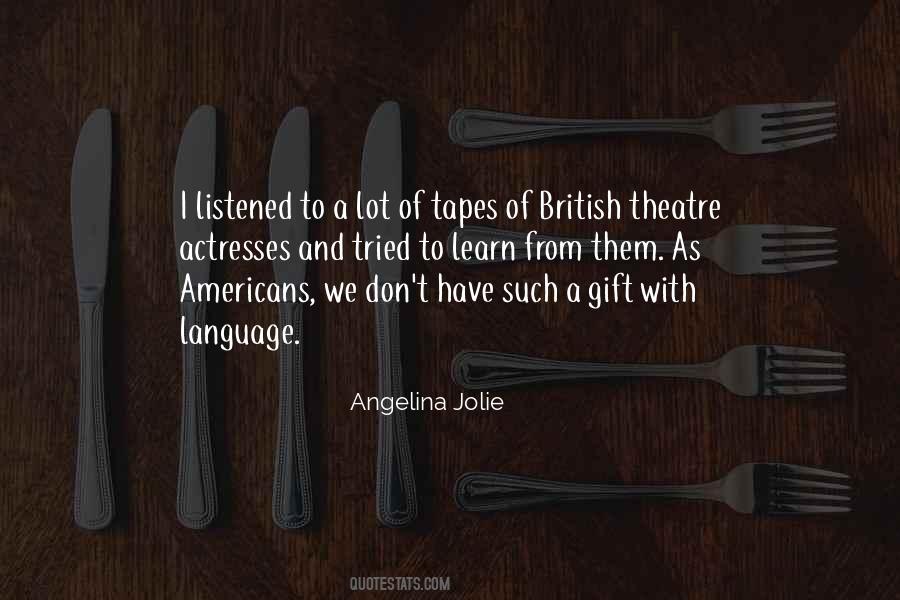 British Actresses Quotes #1611093