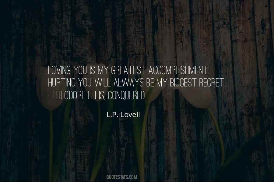 Quotes About Biggest Regret #1148696