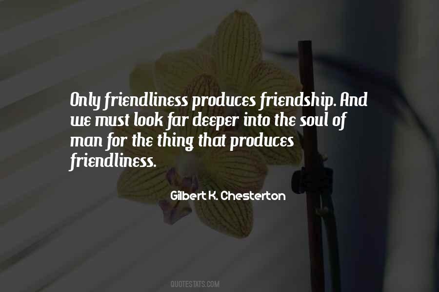 Quotes About Friendliness #1031991