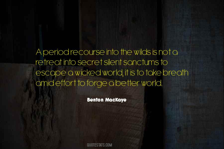 Quotes About A Secret World #462865