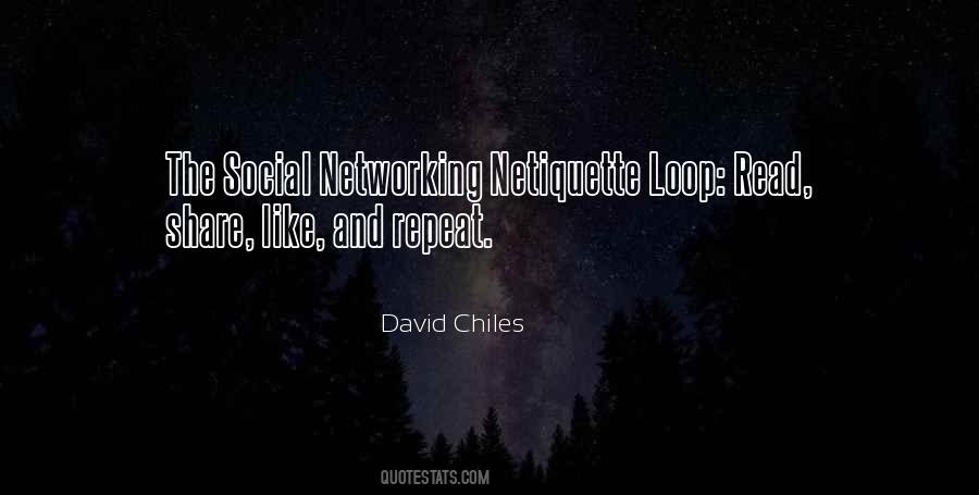 Network Etiquette Quotes #995484