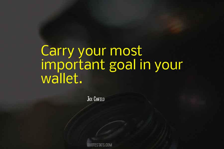 Your Wallet Quotes #1557178