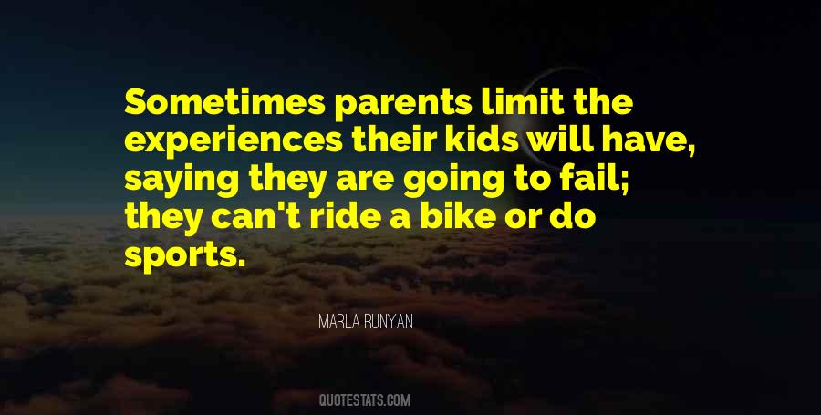 Quotes About Sports Parents #1838427