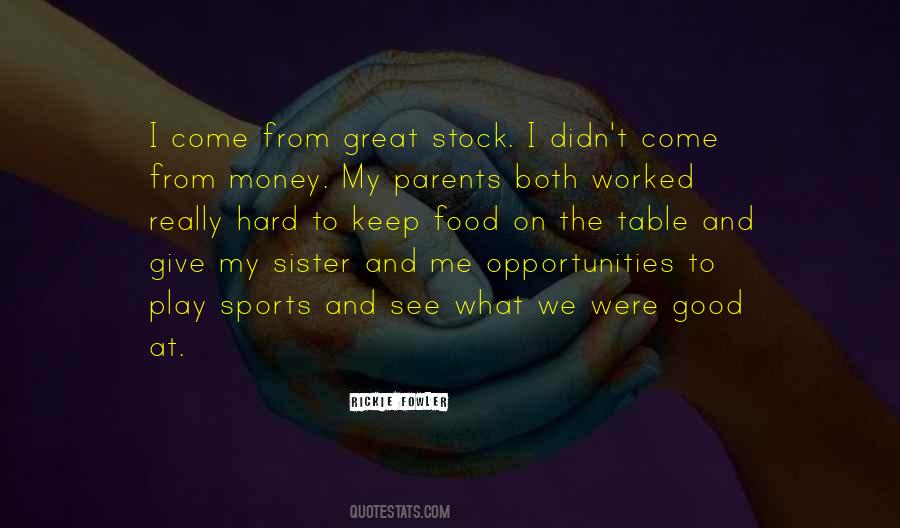 Quotes About Sports Parents #716983