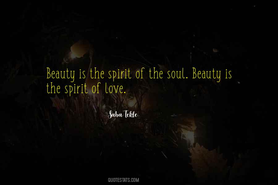 Soul Beauty Quotes #1752046