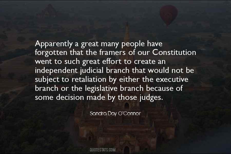 Quotes About Judicial Branch #926284