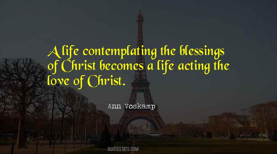 Contemplating Love Quotes #1277396