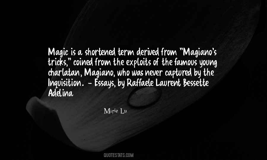 Quotes About Magic Tricks #403218