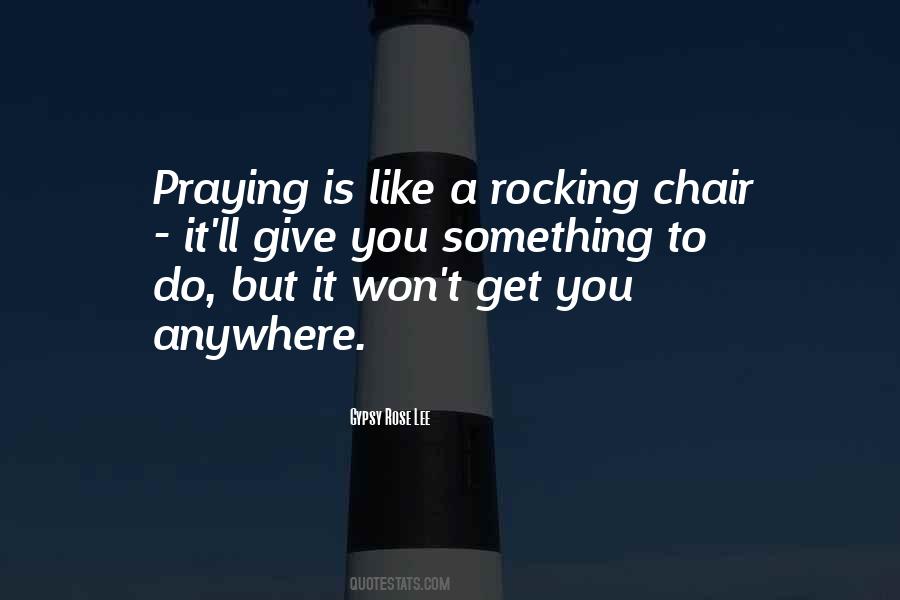 Praying Anywhere Quotes #438506
