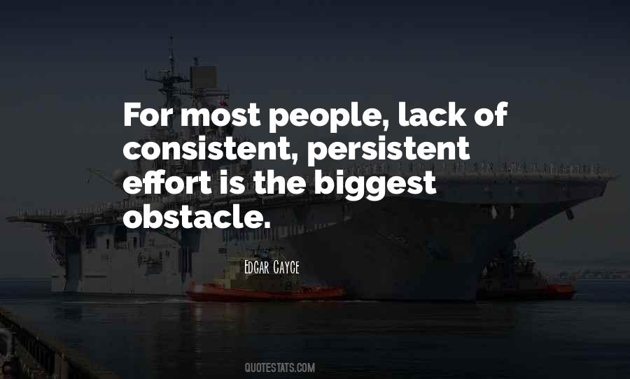 Persistent People Quotes #763979