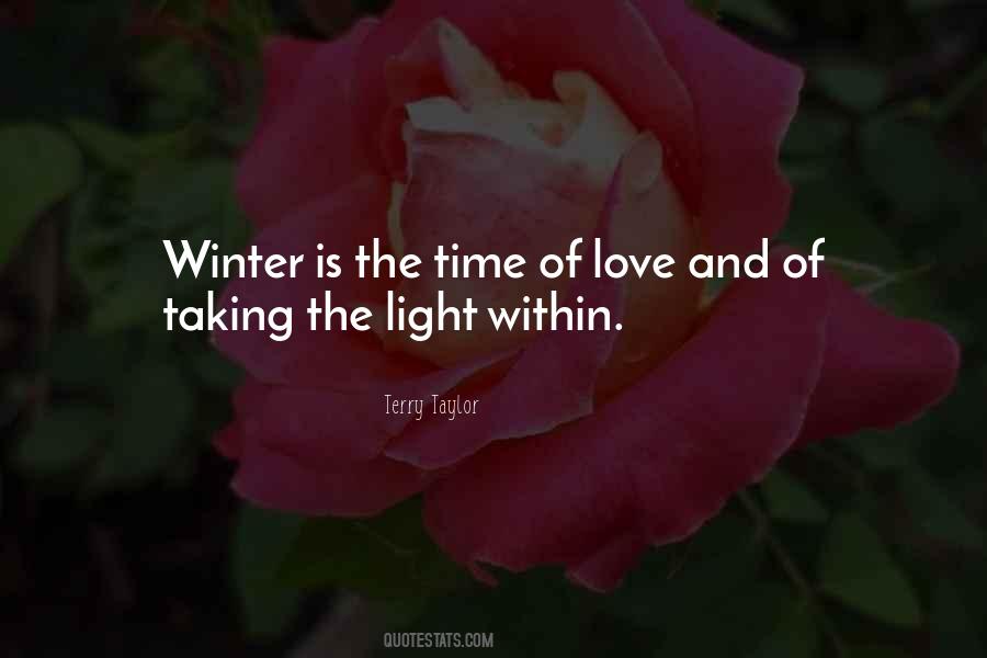 Quotes About Winter Love #306283