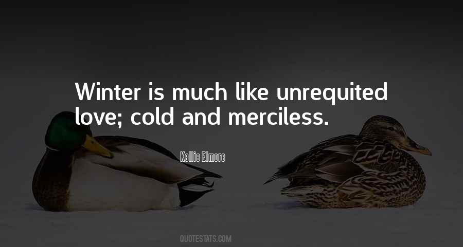 Quotes About Winter Love #644221