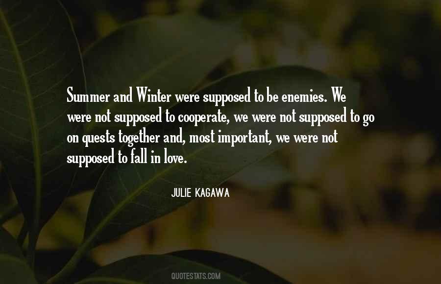 Quotes About Winter Love #815077