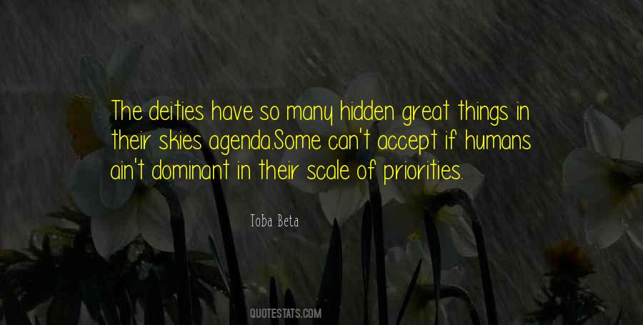 Quotes About Hidden Things #118344