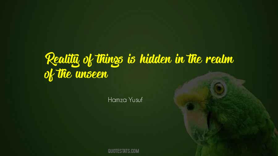 Quotes About Hidden Things #308418