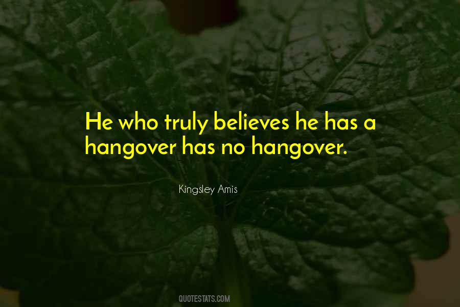 No Hangover Quotes #552095