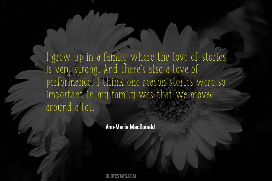 Family Stories Quotes #428458