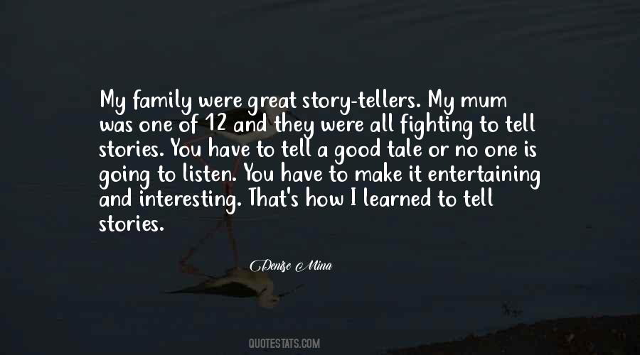 Family Stories Quotes #764909