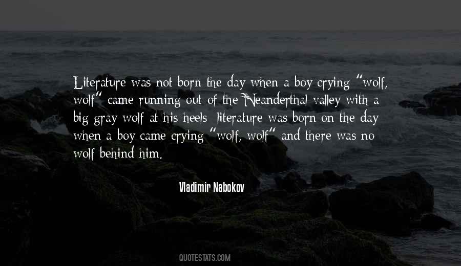 Quotes About Crying Wolf #983539